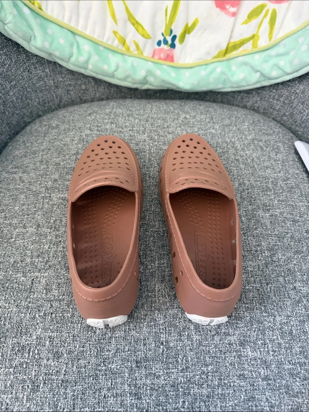 Boys Floafers Ventilated Casual Slip-On Shoes - Brown. Worn once.
